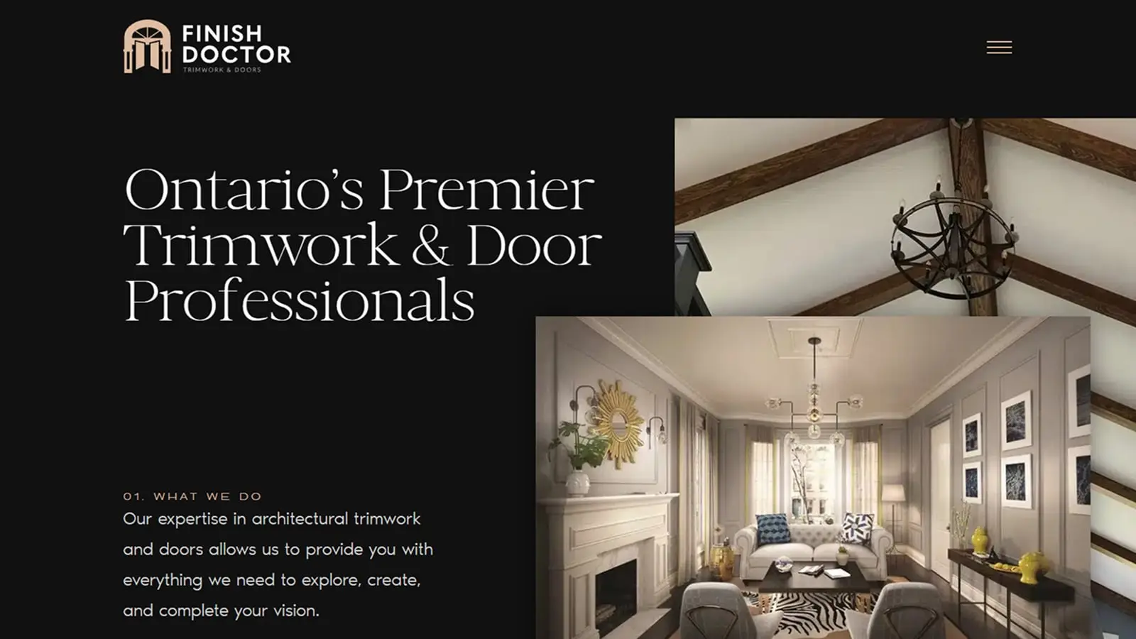 Finish Doctor website screenshot